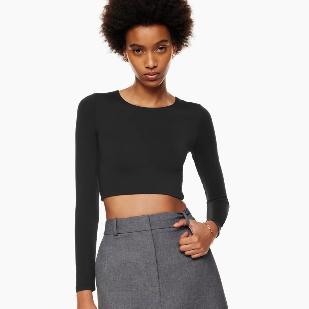 Babaton contour crewneck top